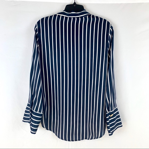 Zara Tops Zara Striped Button Down Shirt Poshmark